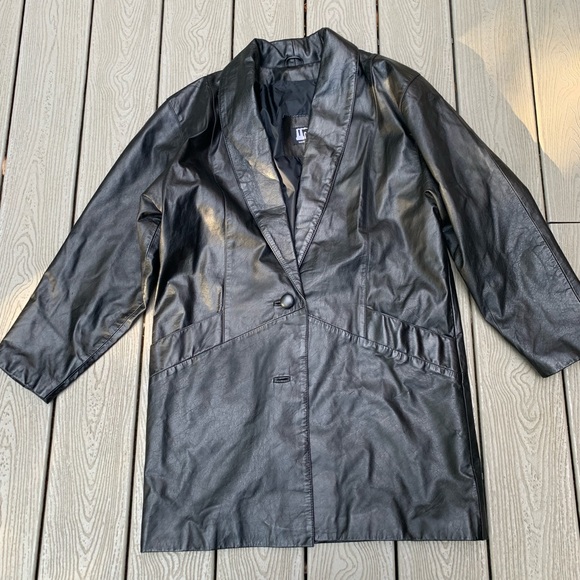 Vintage 80s Leather Jacket - Picture 1 of 14